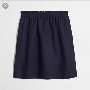 Jcrew Factory Navy Skirt